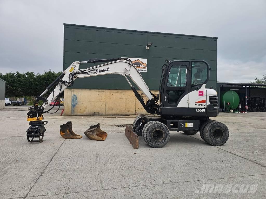 Bobcat E 55 W Bageri na kotačima