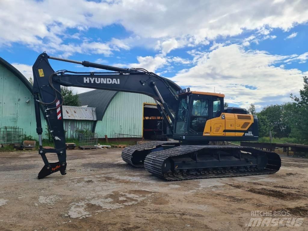 Hyundai HX210AL Bageri gusjeničari
