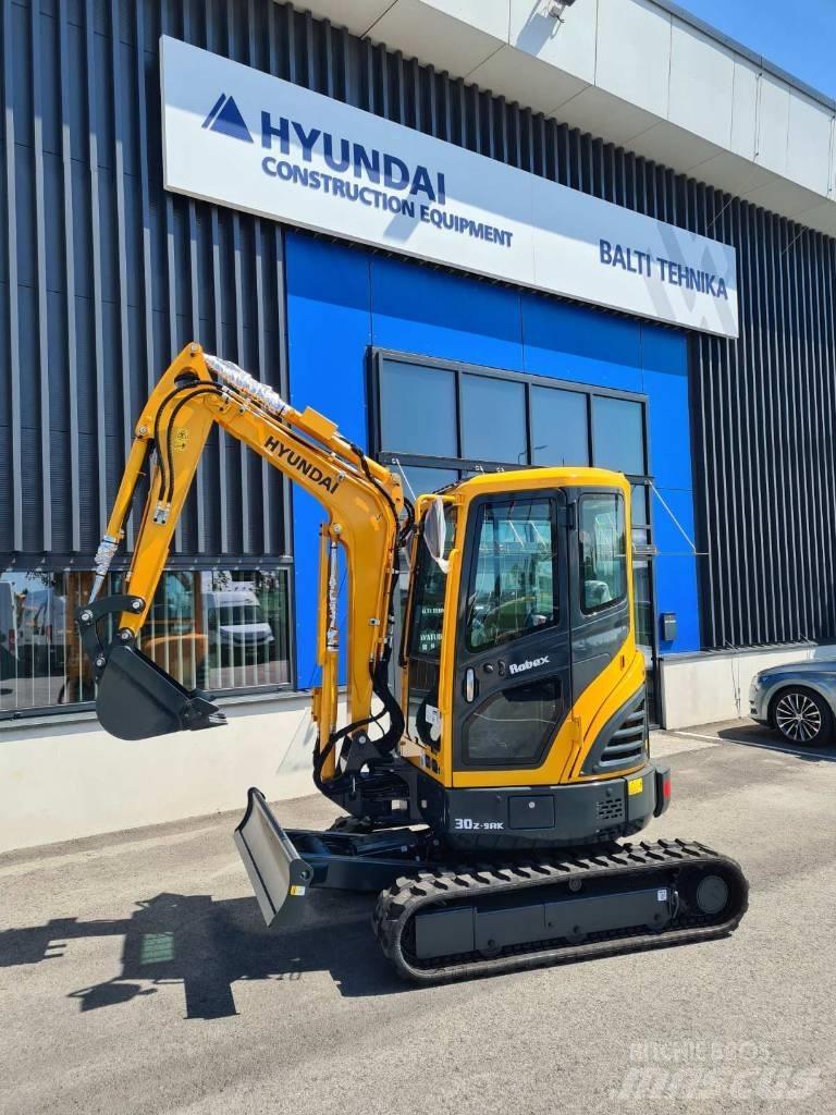Hyundai R30Z-9AK Mini bageri <7t