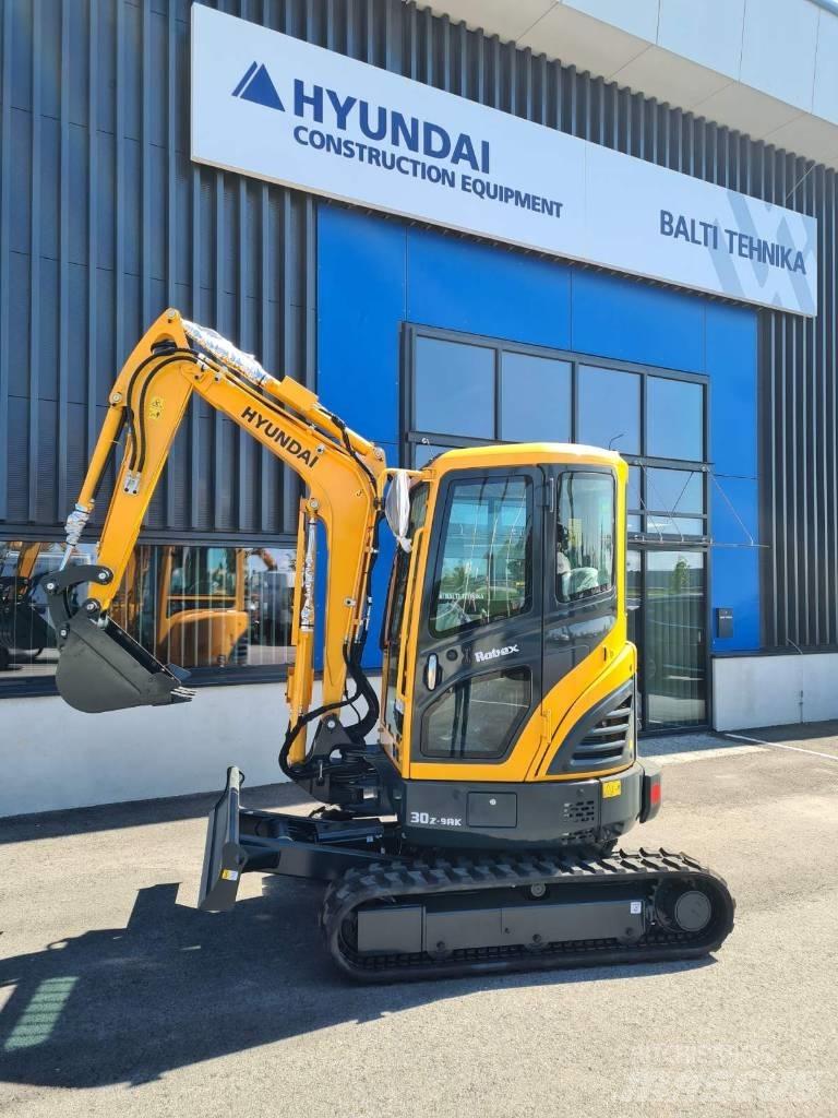 Hyundai R30Z-9AK Mini bageri <7t
