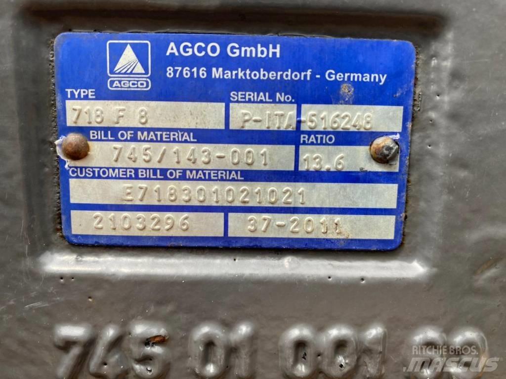 Fendt 820 FRONT AXLE Mjenjač
