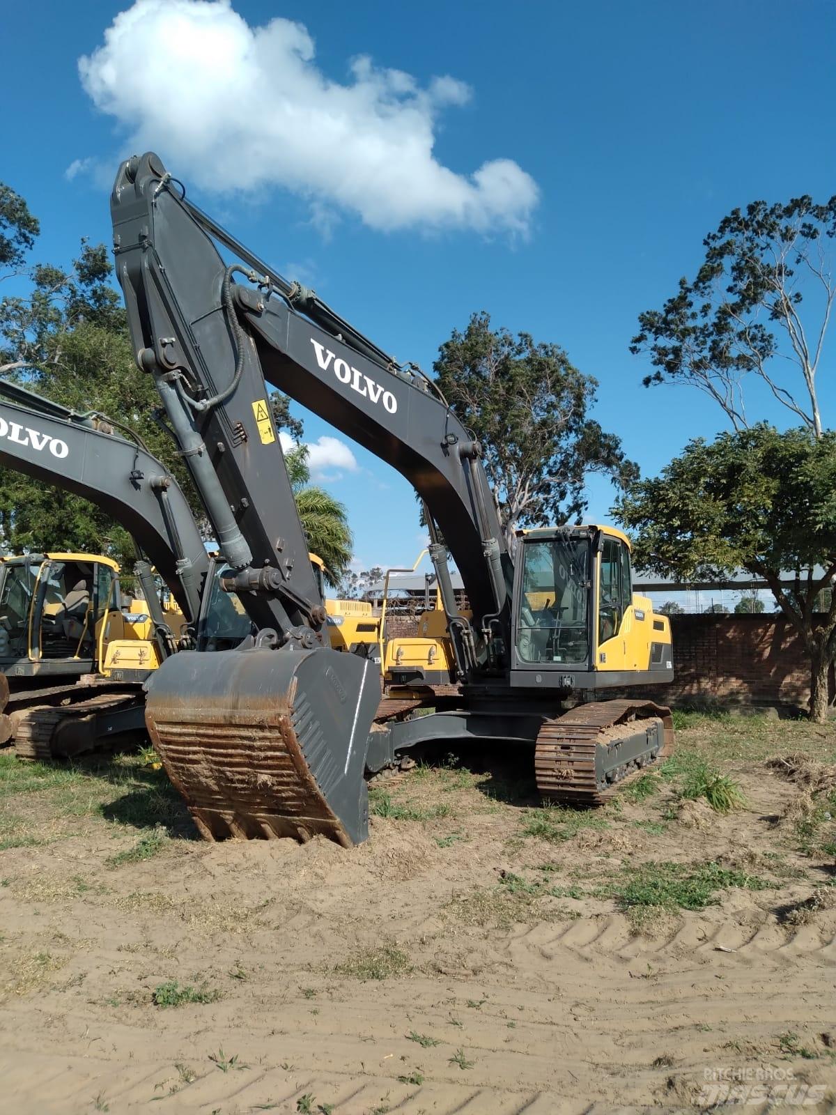 Volvo EC250DL Bageri gusjeničari