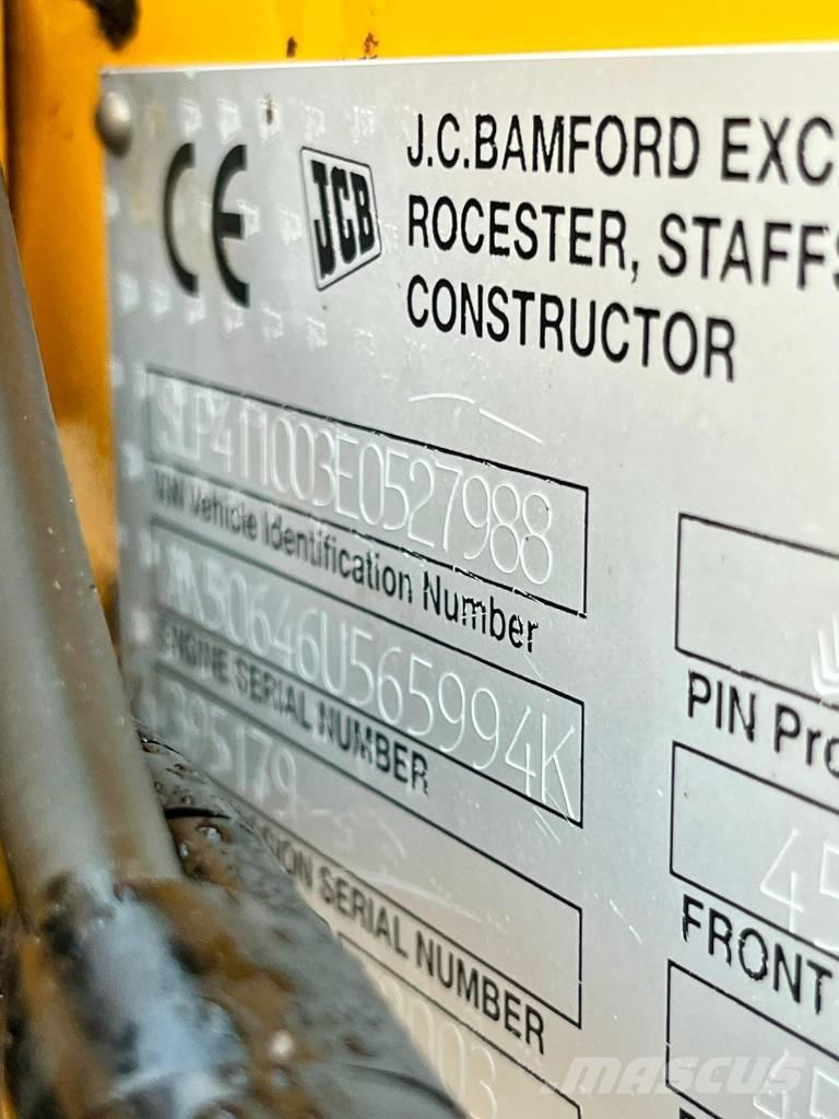 JCB 411 HT Utovarivači na kotačima