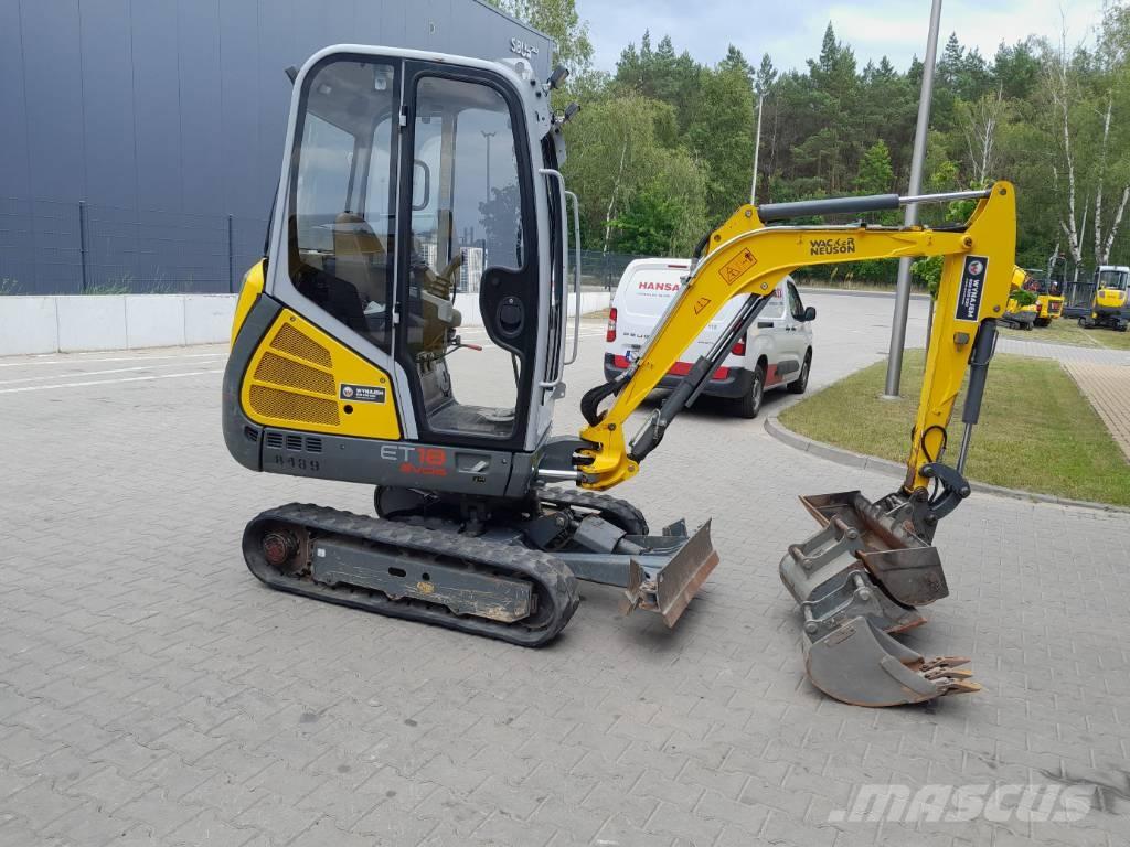 Wacker Neuson ET18 Bageri gusjeničari