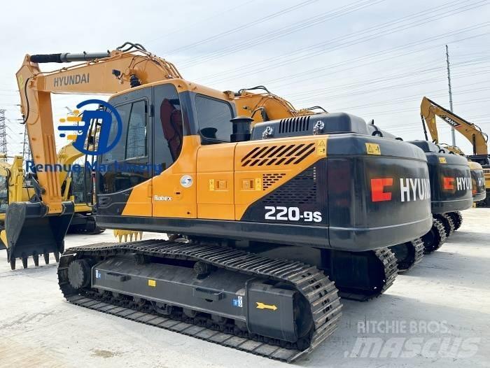 Hyundai R220-9S Bageri gusjeničari