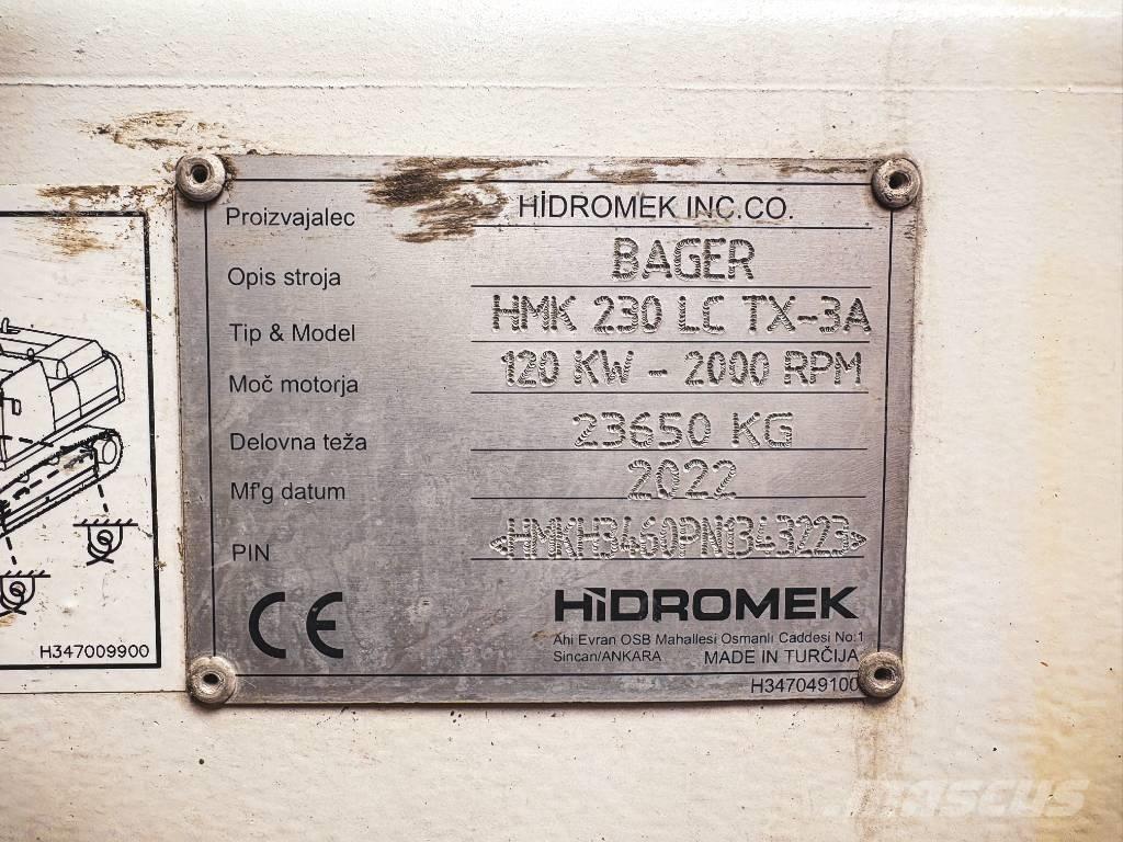 Hidromek 230 LC TX Bageri gusjeničari