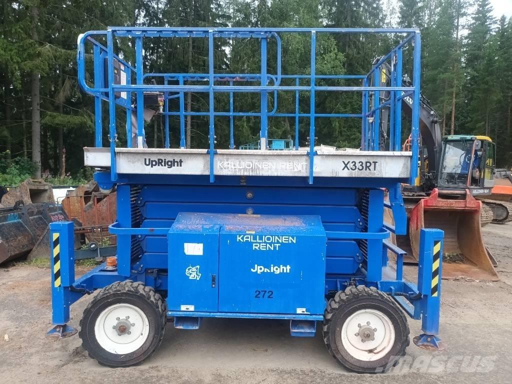 UpRight X33RT Škaraste platforme