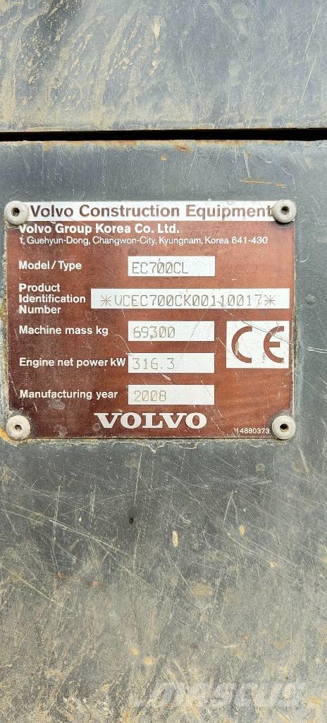 Volvo EC 700 C L Bageri gusjeničari