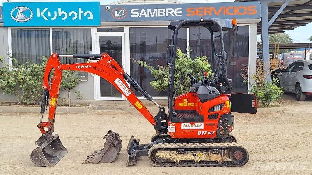 Kubota U 17-3a Mini bageri <7t