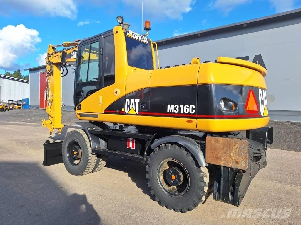 CAT M316C Bageri na kotačima