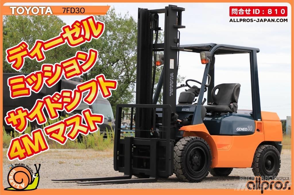 Toyota 7 FD 30 Dizelski viličari