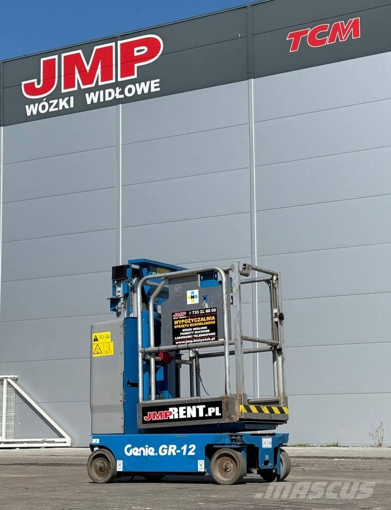Genie GR 12 Vertikalne radne podizne platforme