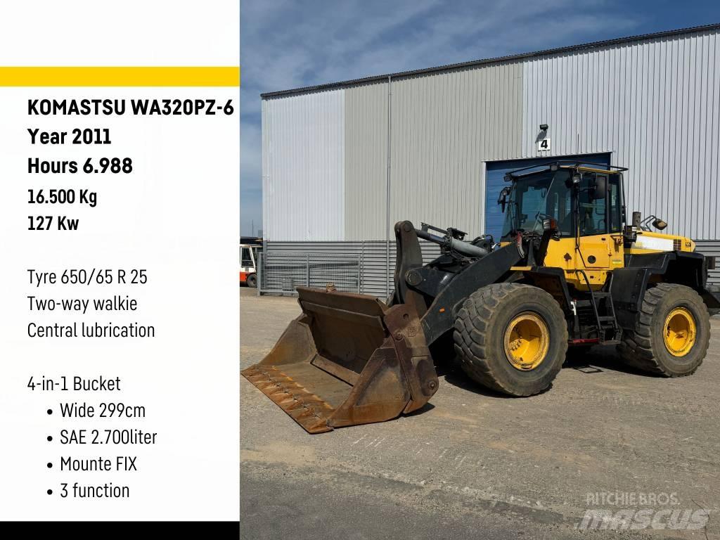 Komatsu WA320PZ-6 Utovarivači na kotačima