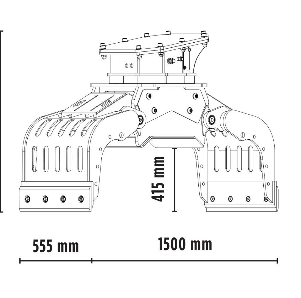 MB Crusher MB-G500 Ostale komponente