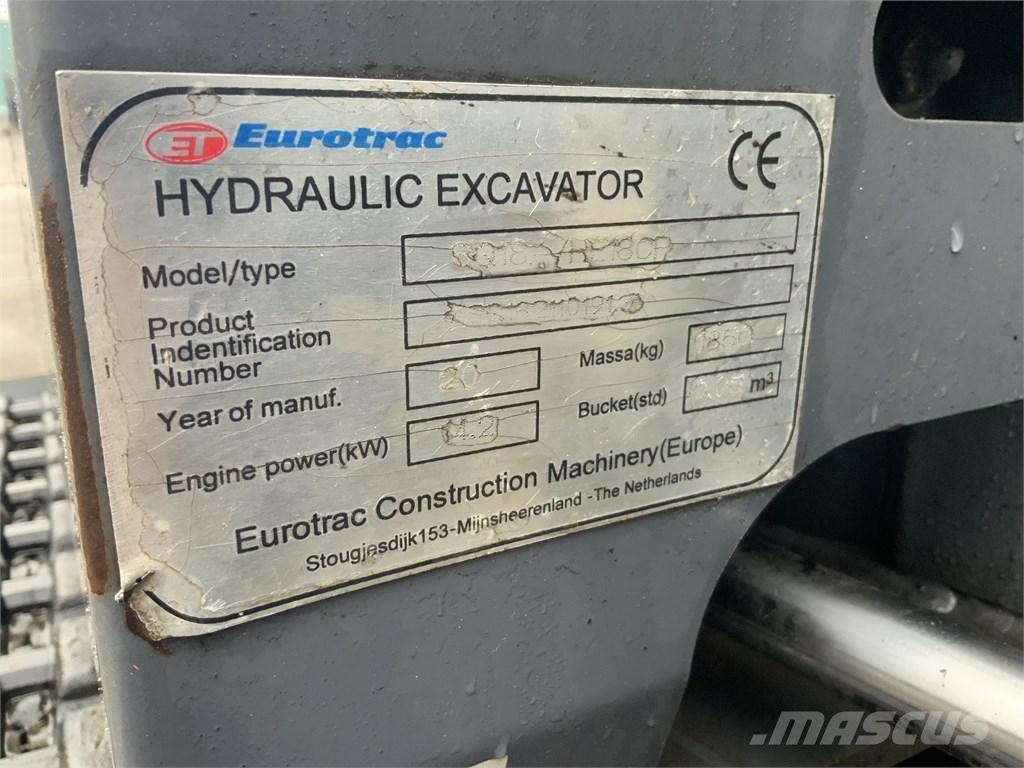 Eurotrac HE 18 Mini bageri <7t