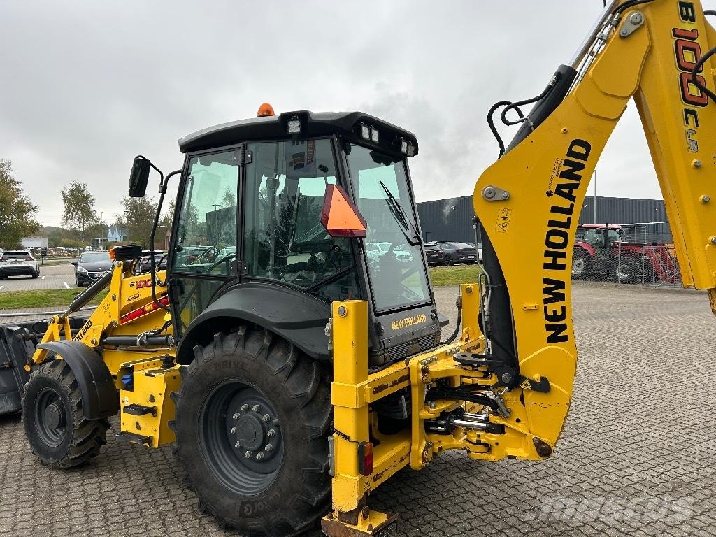 New Holland B 100 C Utovarni rovokopači