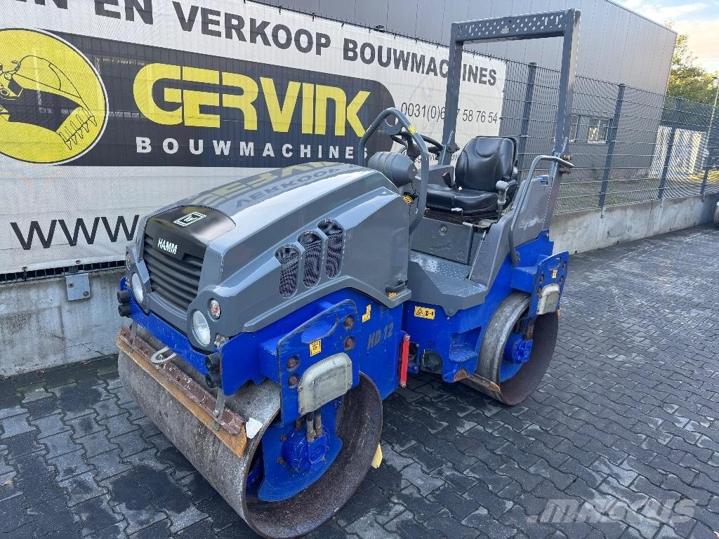Hamm HD 12 VV Valjci sa dvojnim bubnjem