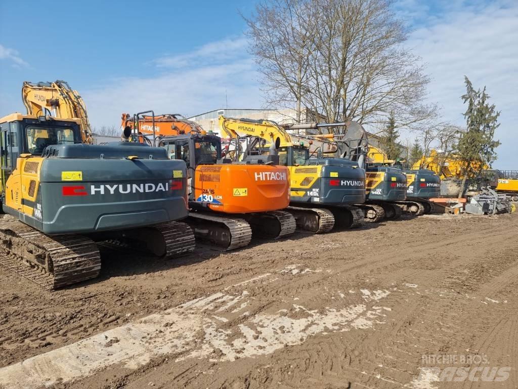 Hyundai HX 140 L Bageri gusjeničari