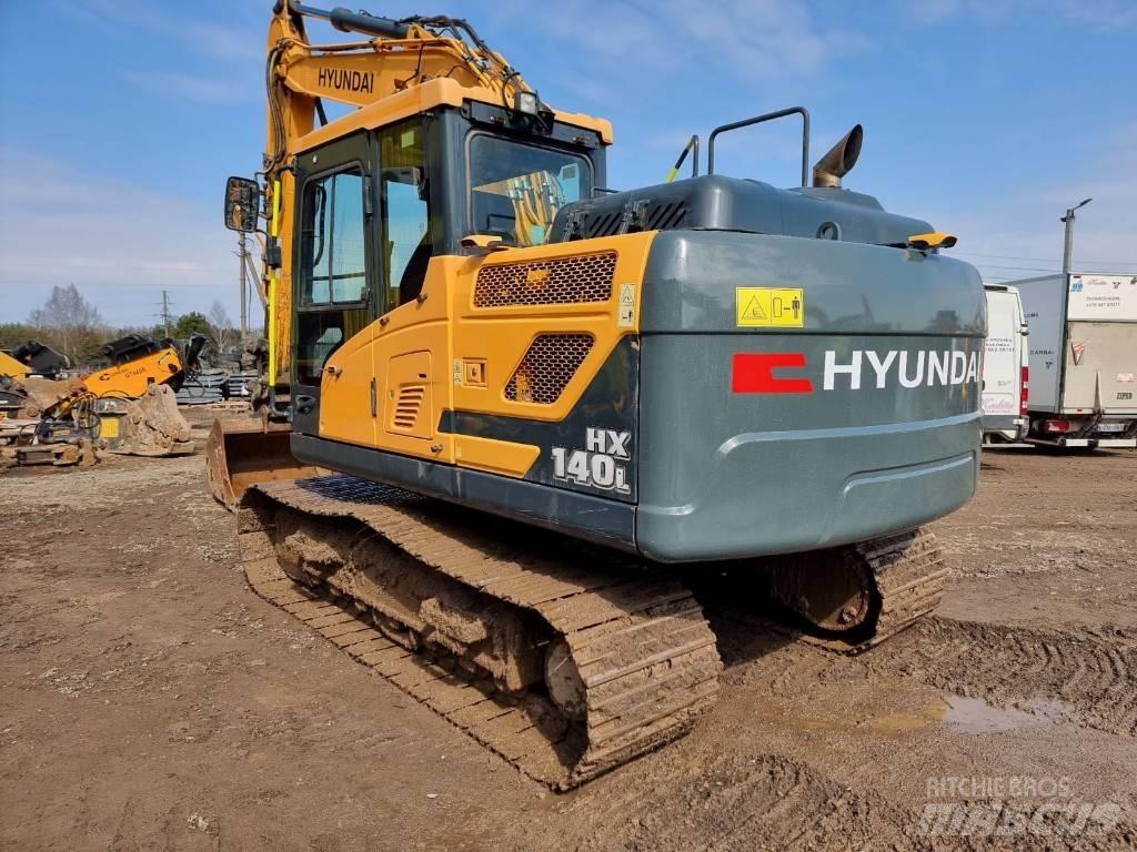 Hyundai HX 140 L Bageri gusjeničari