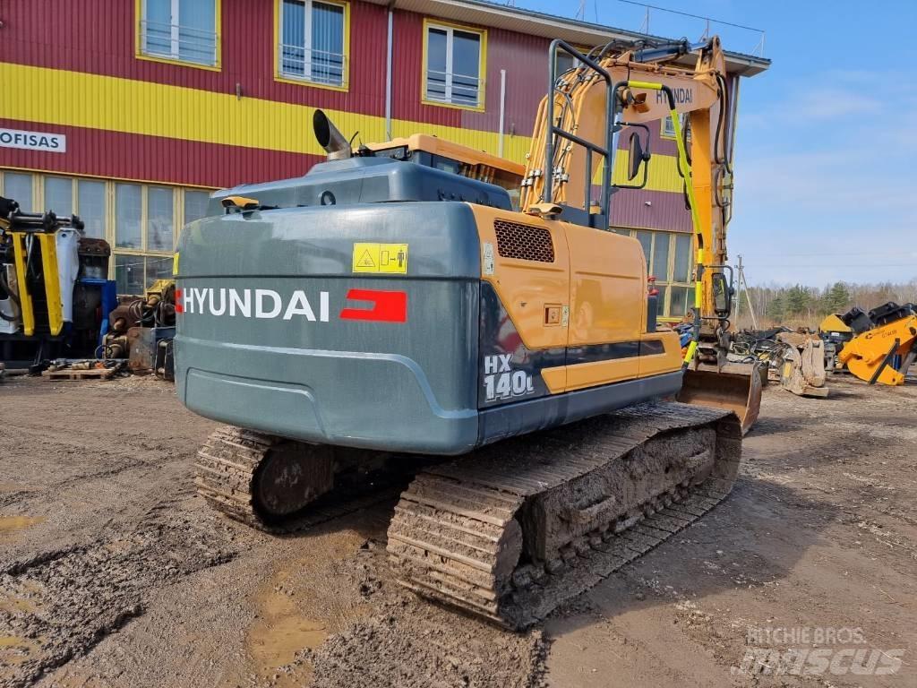 Hyundai HX 140 L Bageri gusjeničari