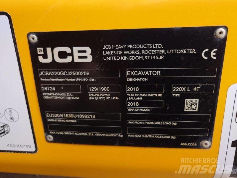 JCB 220 XL 4F Bageri gusjeničari