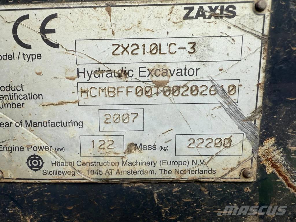 Hitachi ZX 210 LC-3 Bageri gusjeničari