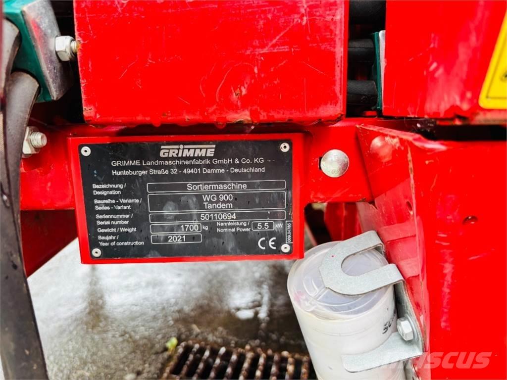 Grimme WG 900 Oprema za krumpir - Ostalo