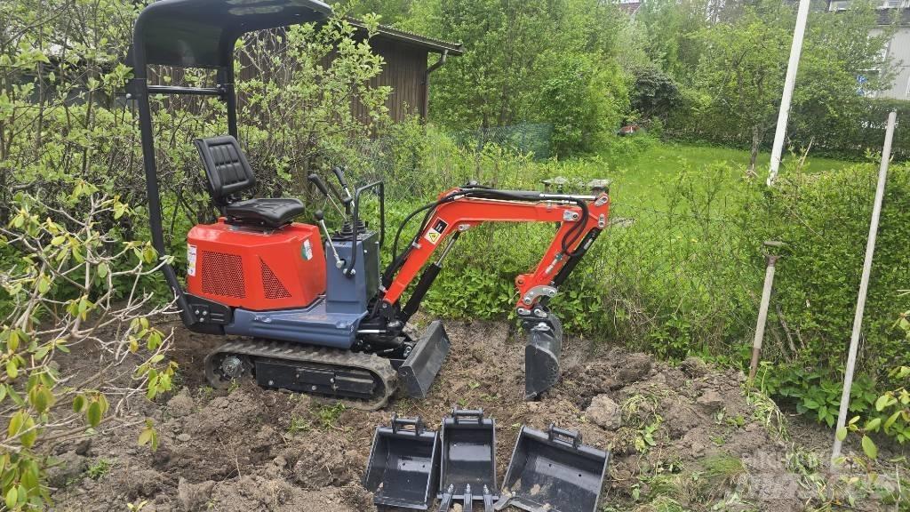 Minigrävmaskin 800kg Mini bageri <7t