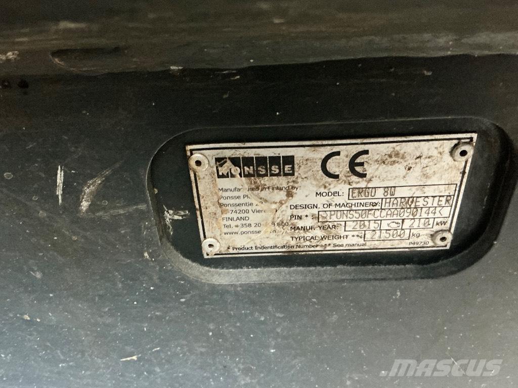 Ponsse ERGO 8W Harversteri