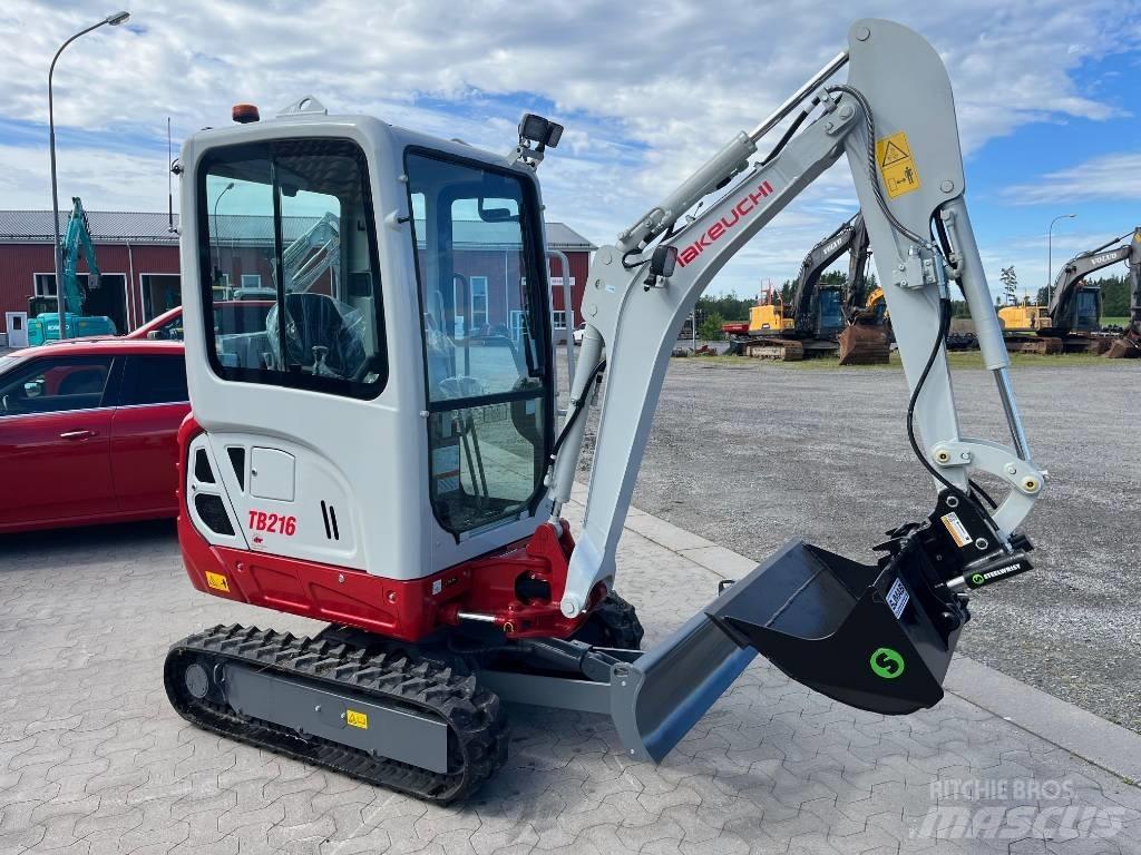 Takeuchi TB216 Mini bageri <7t