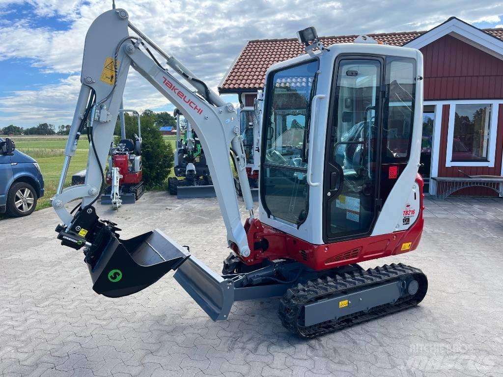 Takeuchi TB216 Mini bageri <7t