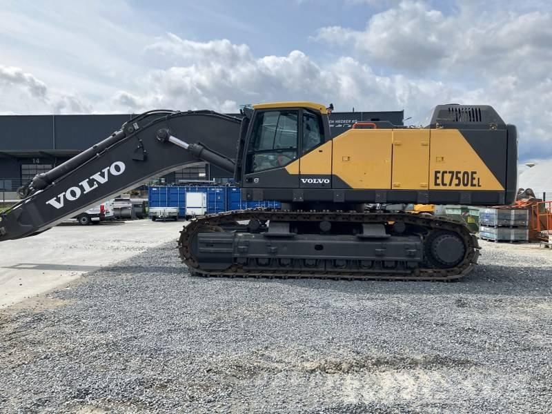 Volvo EC 750 E Bageri gusjeničari
