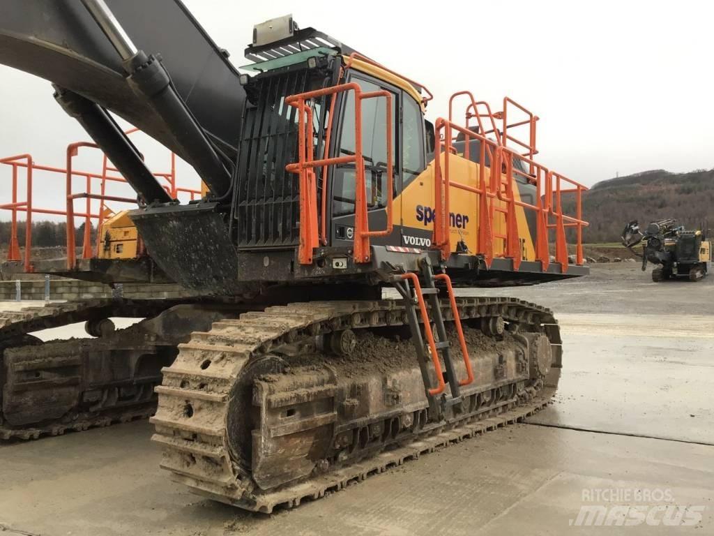 Volvo EC 750 E Bageri gusjeničari