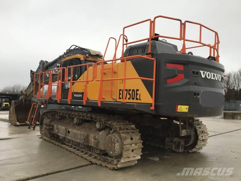 Volvo EC 750 E Bageri gusjeničari