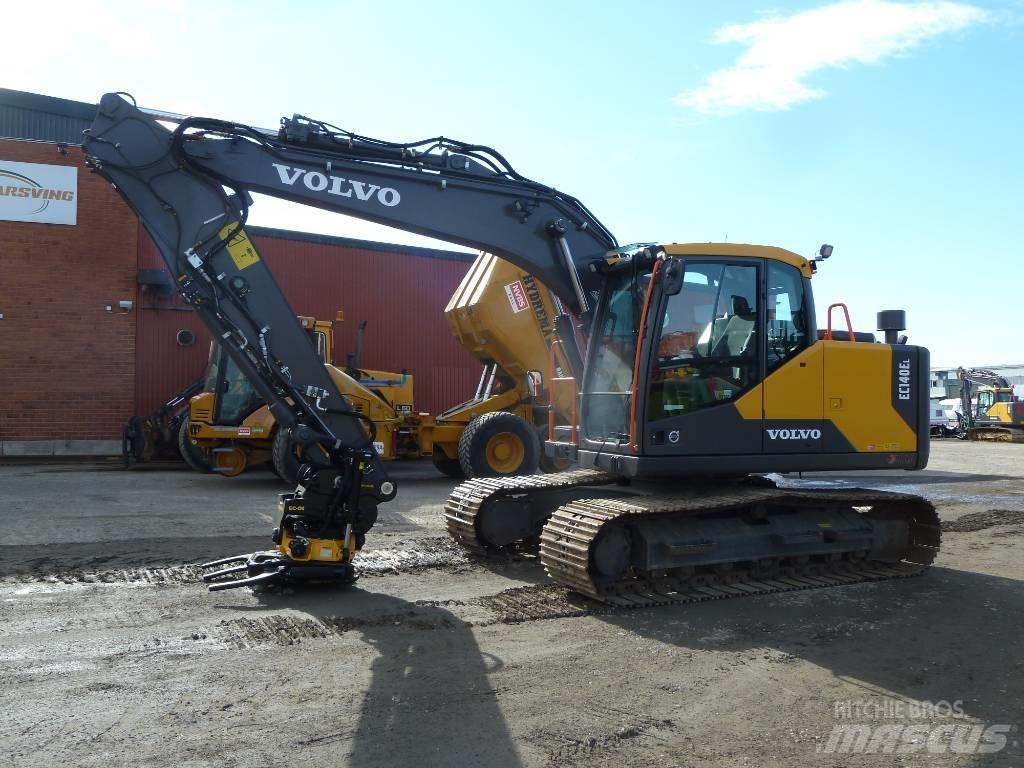 Volvo EC140EL Bageri gusjeničari