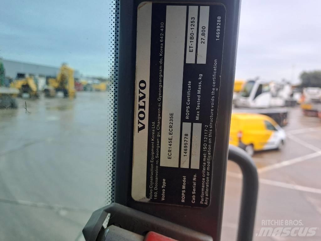 Volvo ECR235EL Bageri gusjeničari