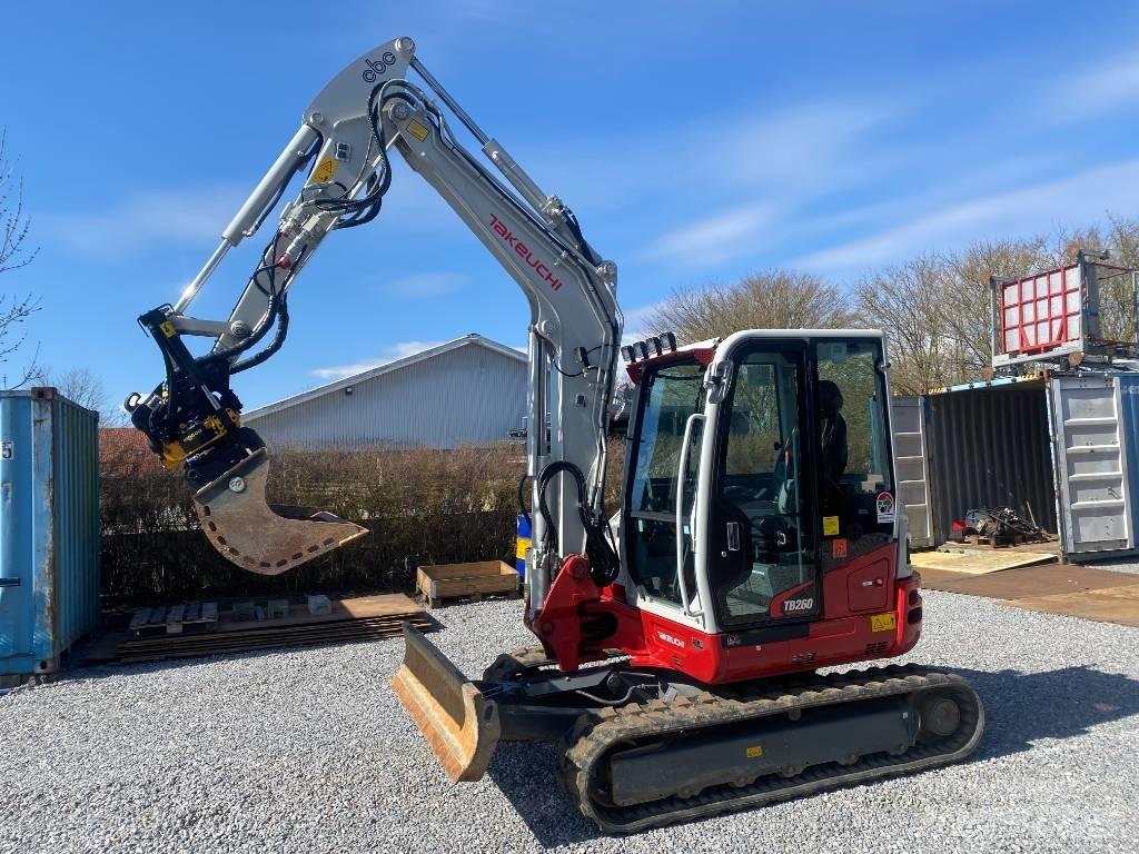 Takeuchi TB 260 Mini bageri <7t