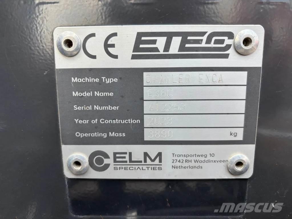 Etec E36C Mini bageri <7t