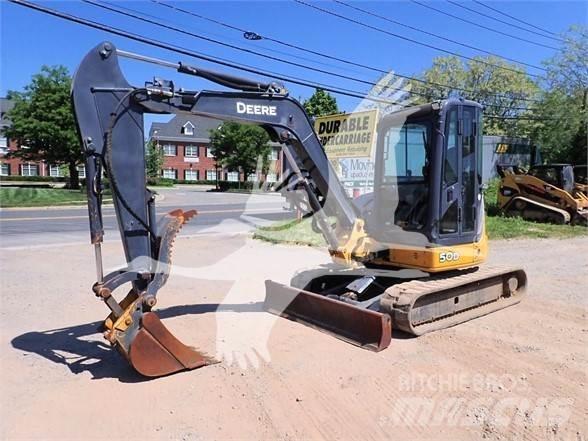 John Deere 50D Mini bageri <7t