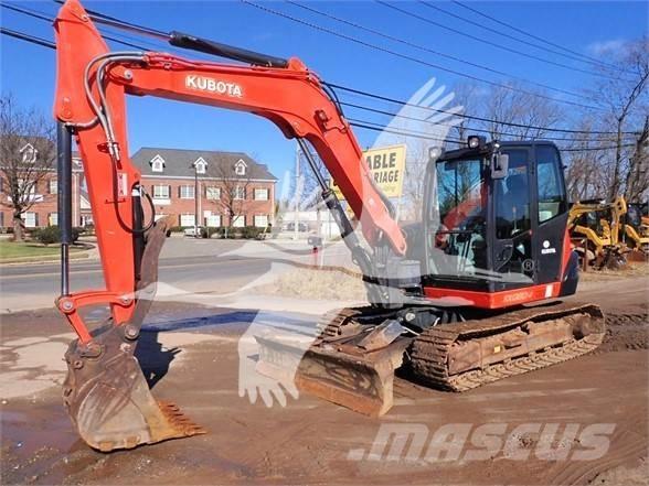 Kubota KX080-4 Bageri gusjeničari