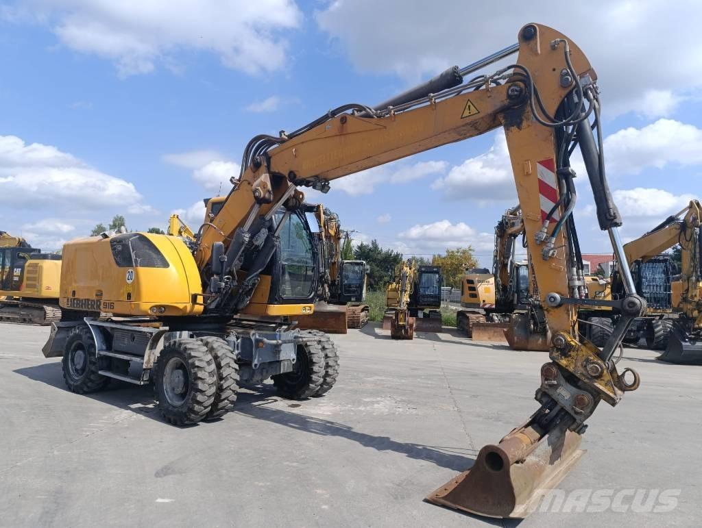 Liebherr A 916 Bageri na kotačima