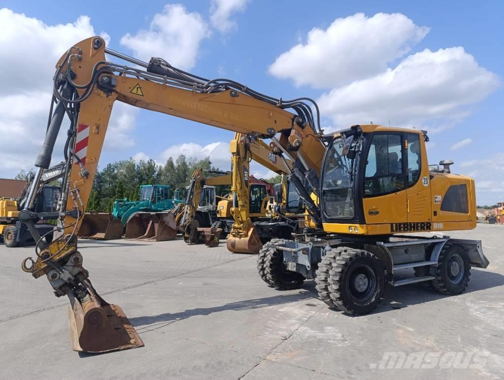 Liebherr A 916 Bageri na kotačima