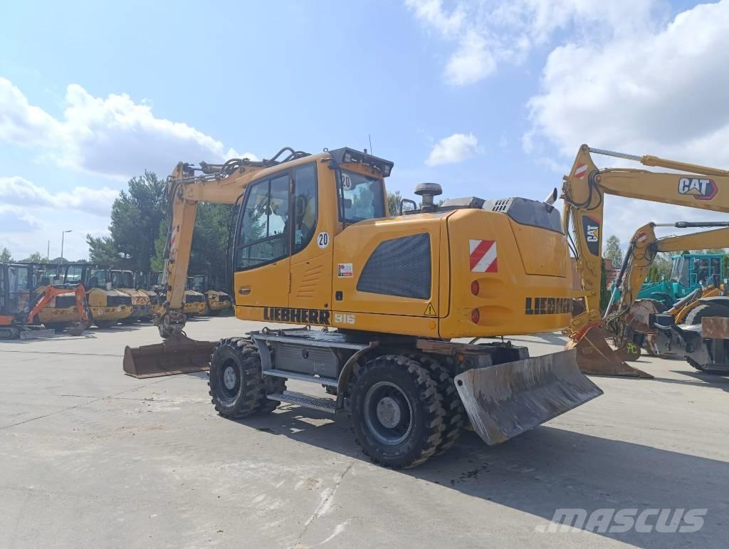 Liebherr A 916 Bageri na kotačima