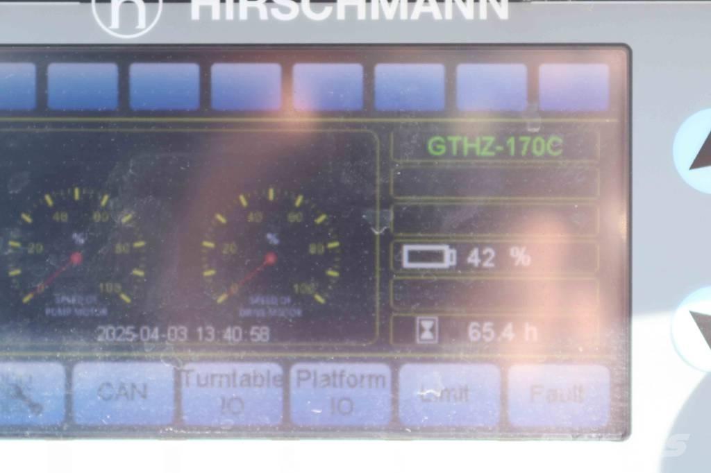 Hangcha GTHZ 170 C Zglobne podizne platforme