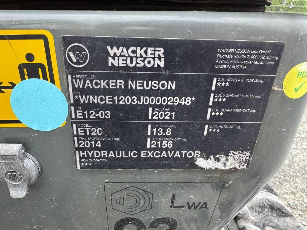 Wacker Neuson ET20 Bageri gusjeničari