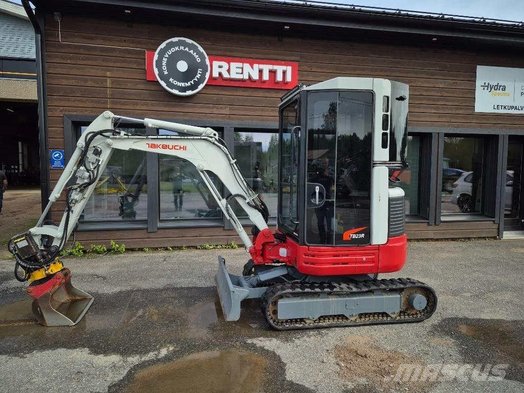 Takeuchi 23R Mini bageri <7t