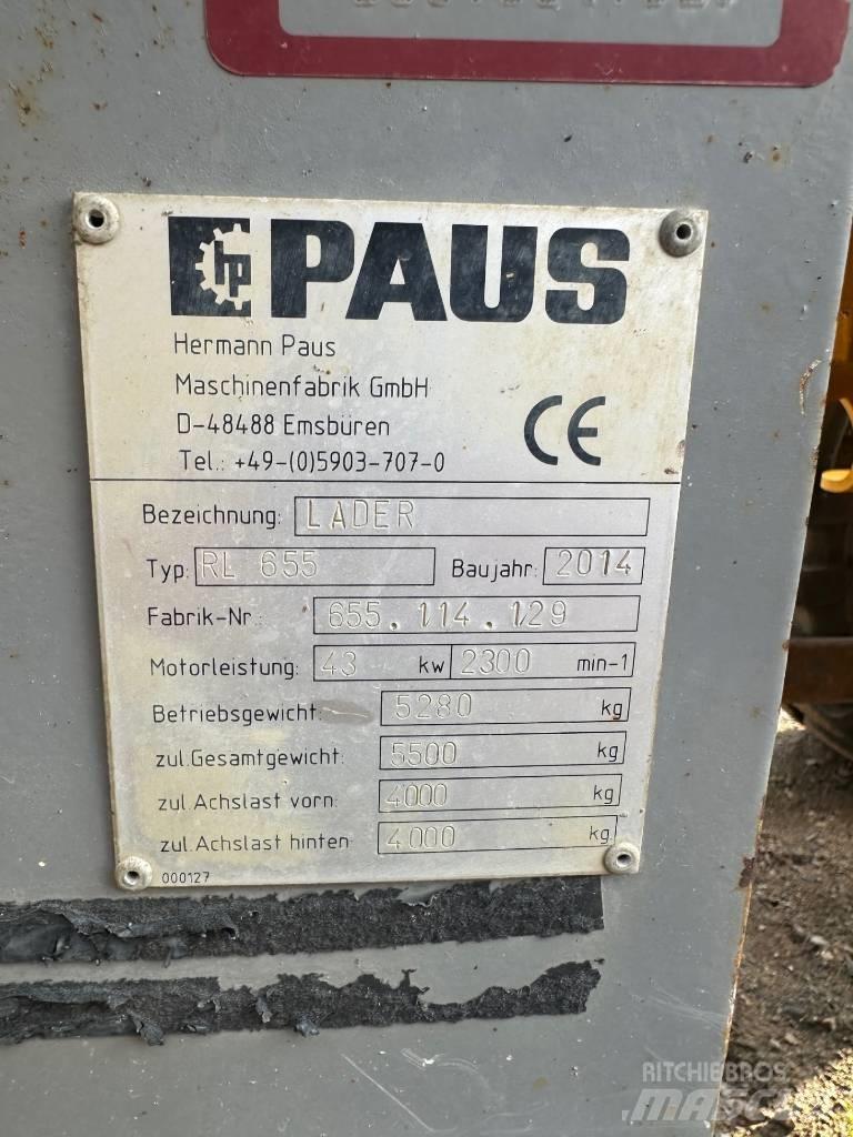 Paus RL 655 Utovarivači na kotačima