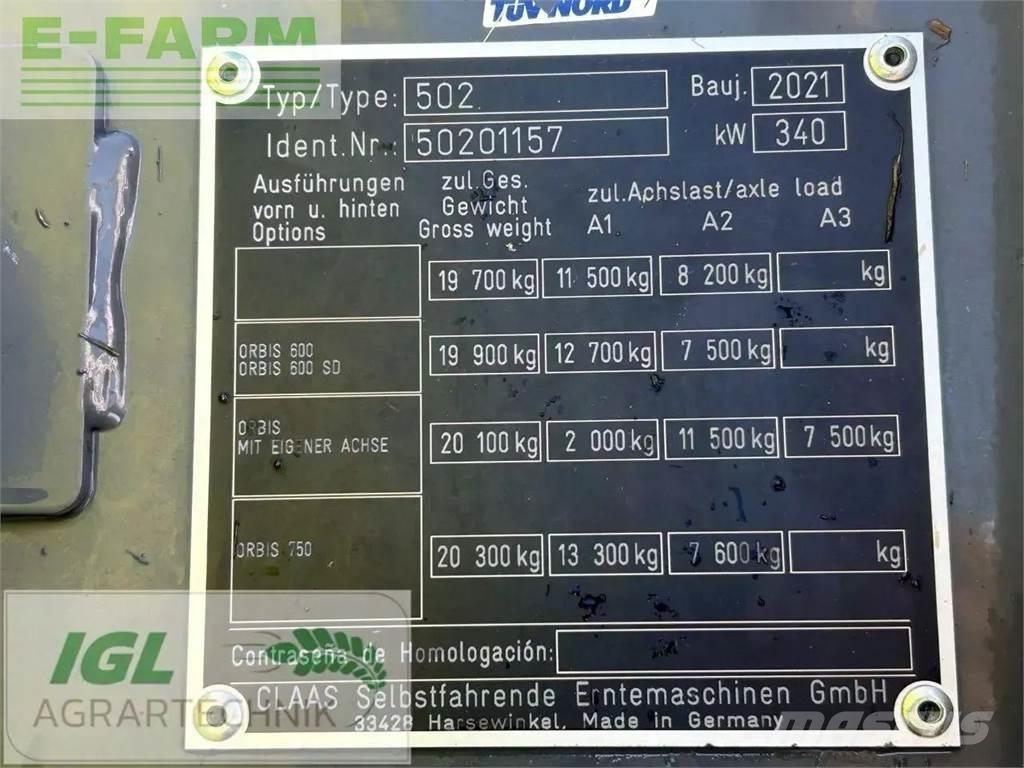 CLAAS jaguar 930 Strojevi za krmu na vlastiti pogon