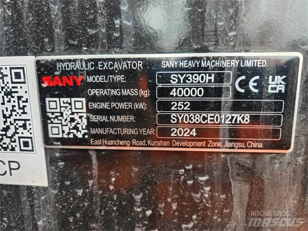 Sany SY390H Bageri gusjeničari