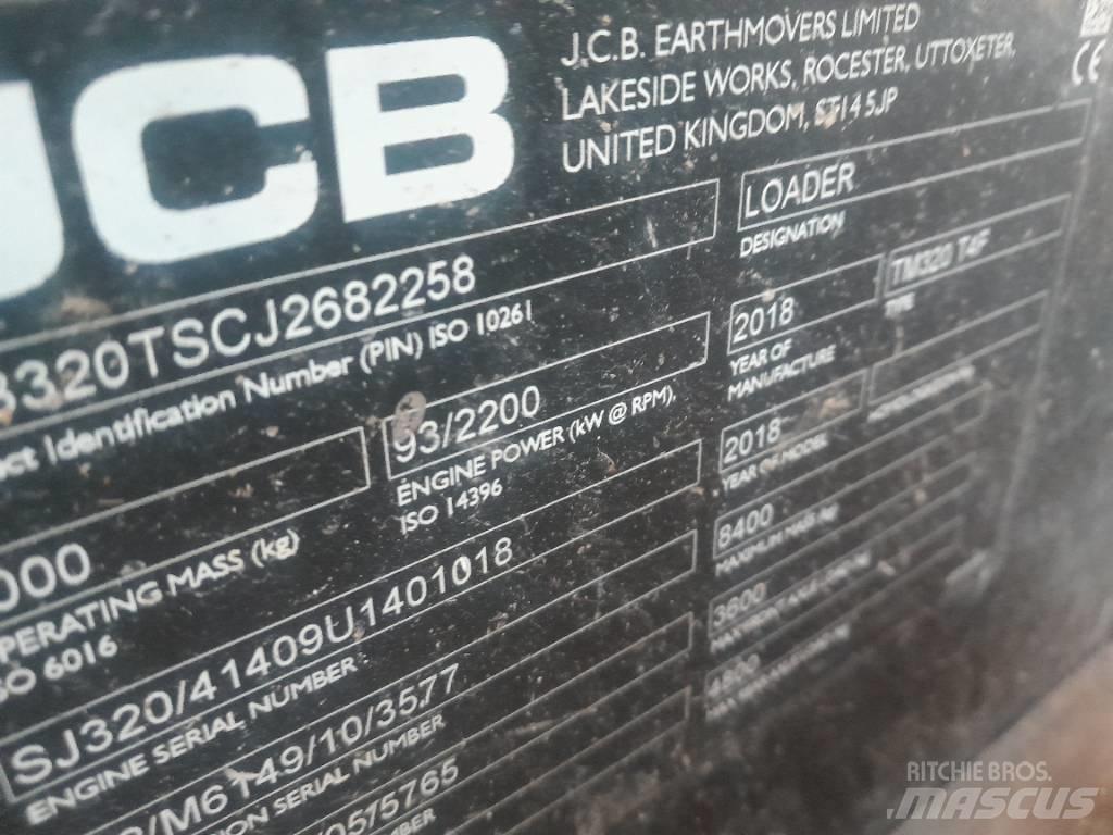 JCB TM 320 Poljoprivredni teleskopski utovarivači